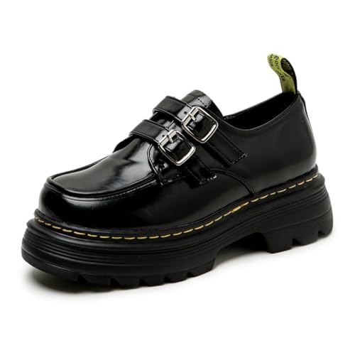 ESTNATION ブラックレザー ダブルモンクストラップローファー ESTNATION / ダブルモンクドレスシューズ｜ESTNATION ONLINE